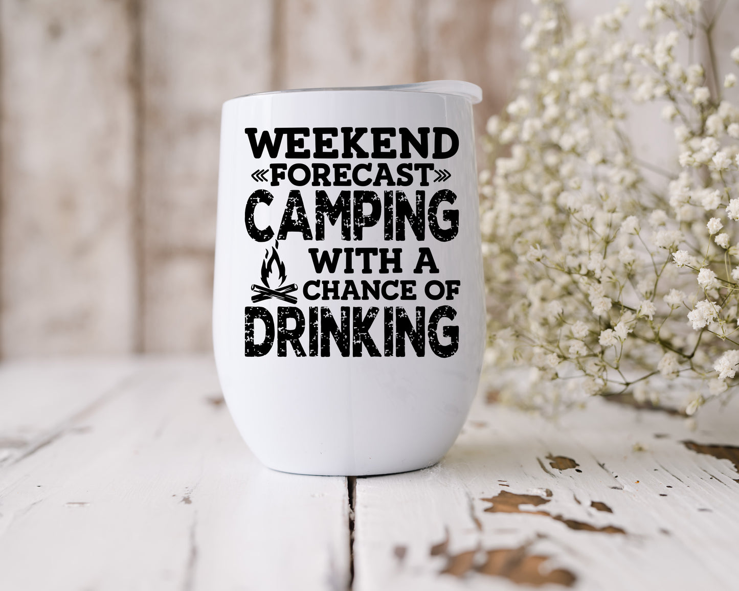 Prévision pour le weekend au camping Verre