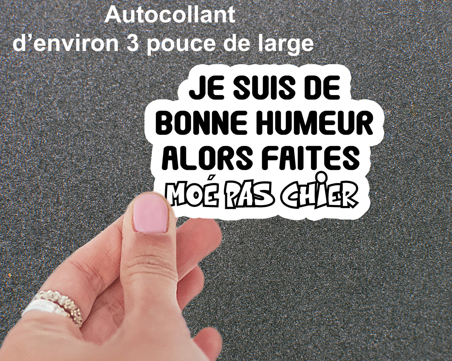 3 Autocollant Gratuit !!