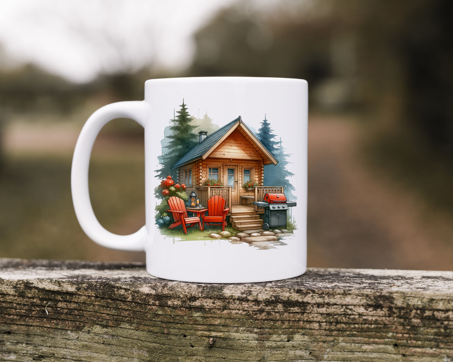 Tasse vie de chalet