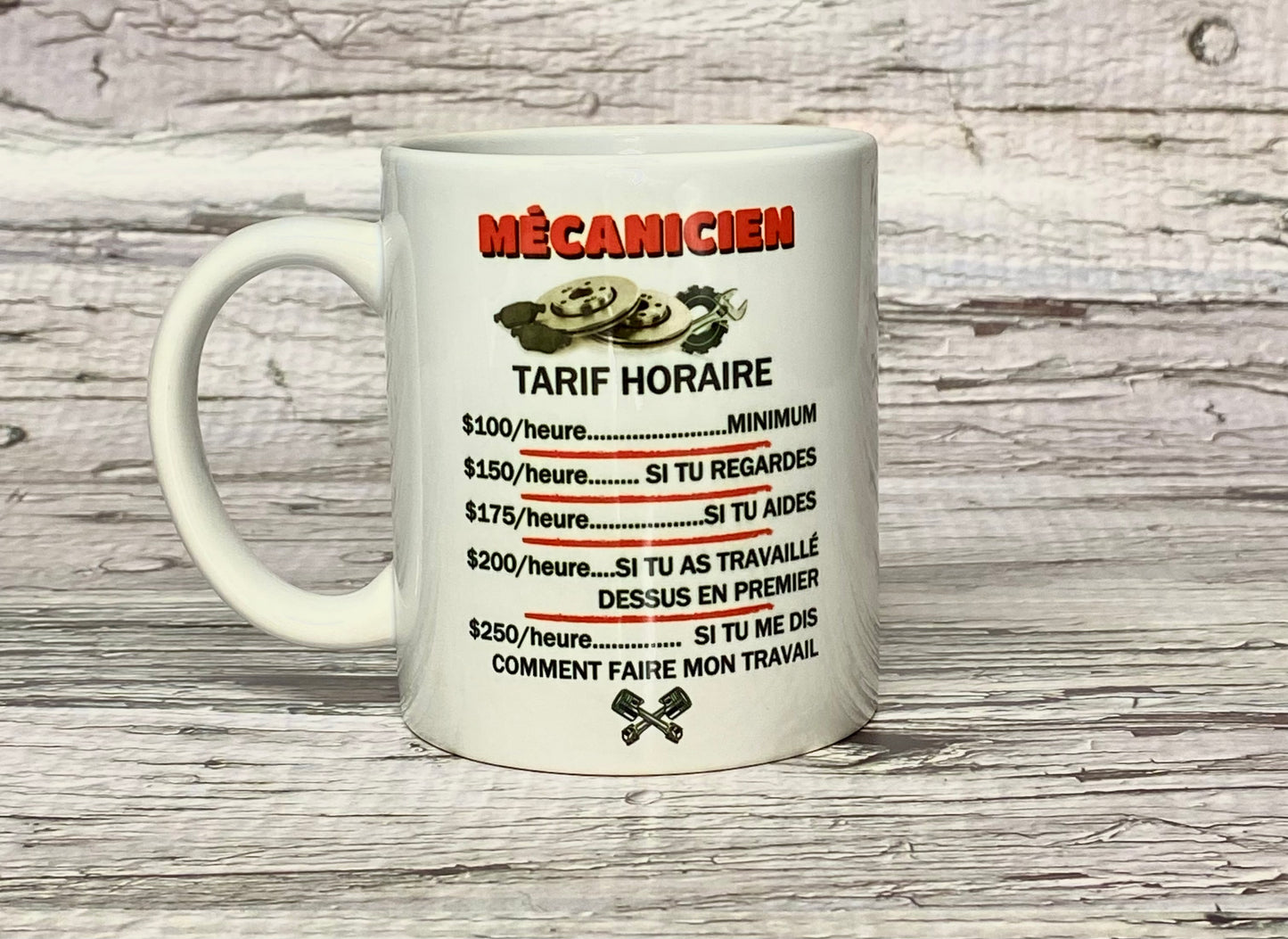 Tasse Mécanicien